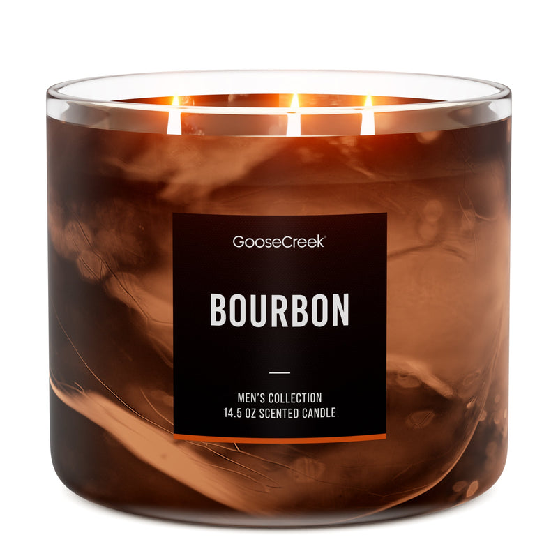 Bourbon 3-Wick Candle - VS1R
