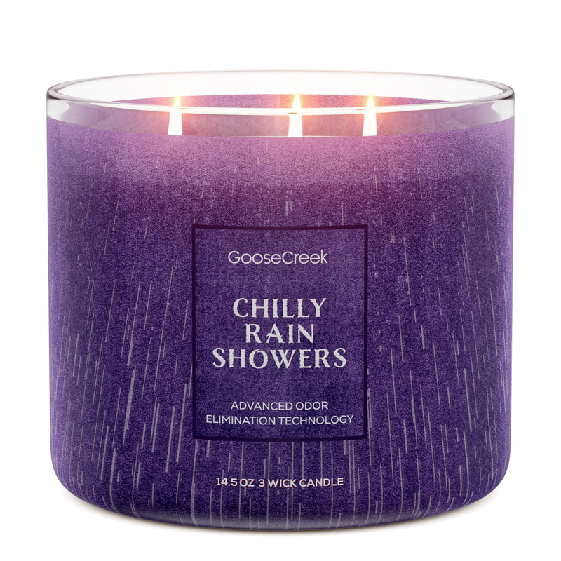 Chilly Rain Showers Odor Eliminating 3-Wick Candle - 1VL5