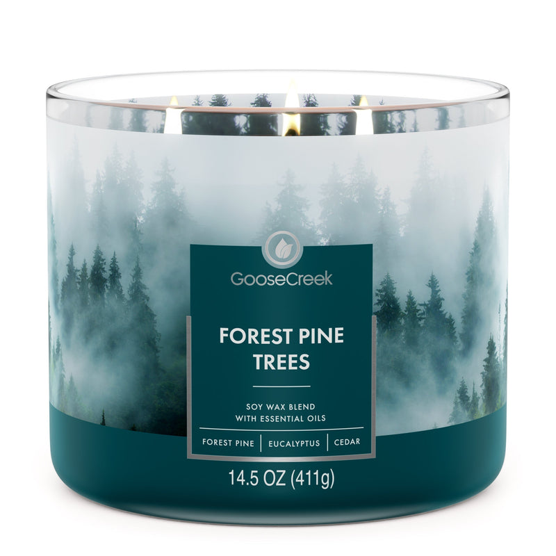 Forest Pine Trees 3-Wick Candle - CALU