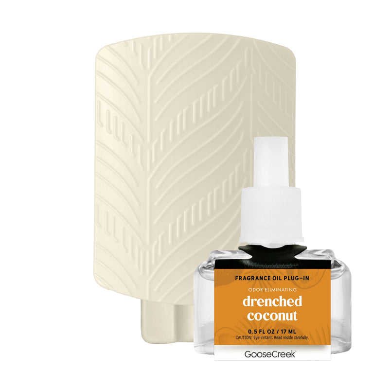 Odor Eliminating Drenched Coconut Plug-In & Refill Bundle - 5FYS