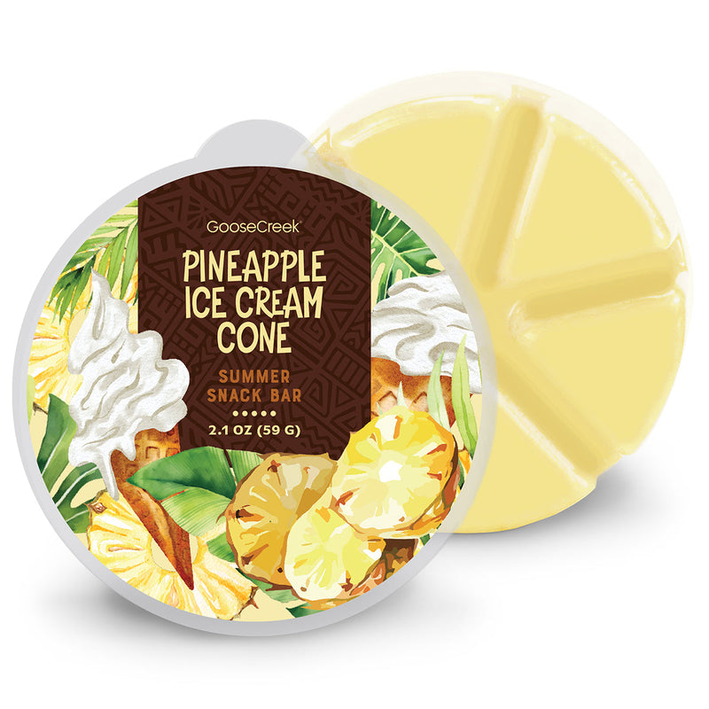 Pineapple Ice Cream Cone Wax Melt - QALX